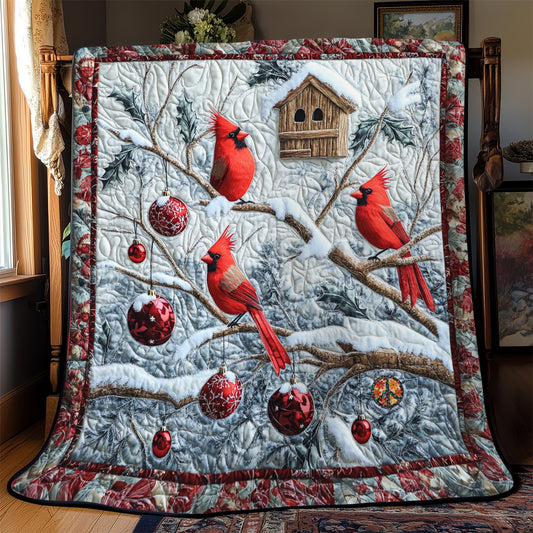 Winter Cardinal YR2812012CL Quilt