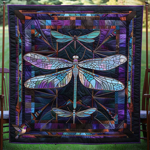 Whimsical Dragonfly Fantasia WN1110051CL Quilt