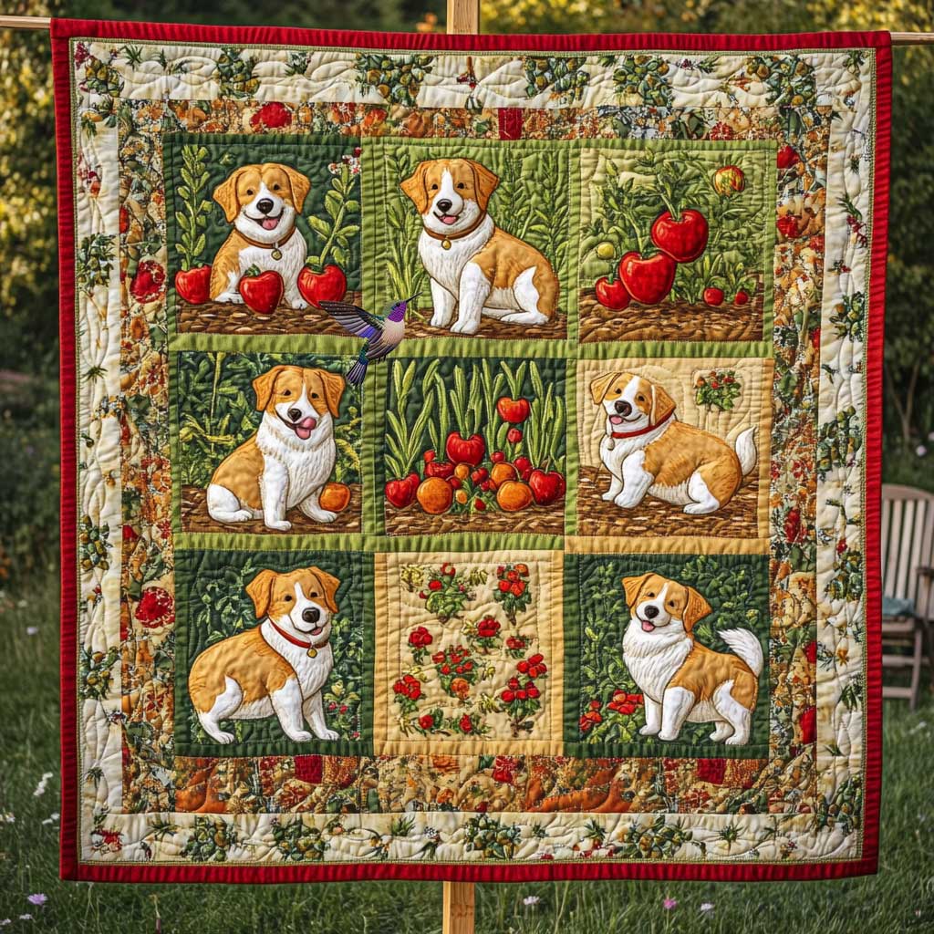 Corgi's Fresh Produce WN0810074CL Quilt