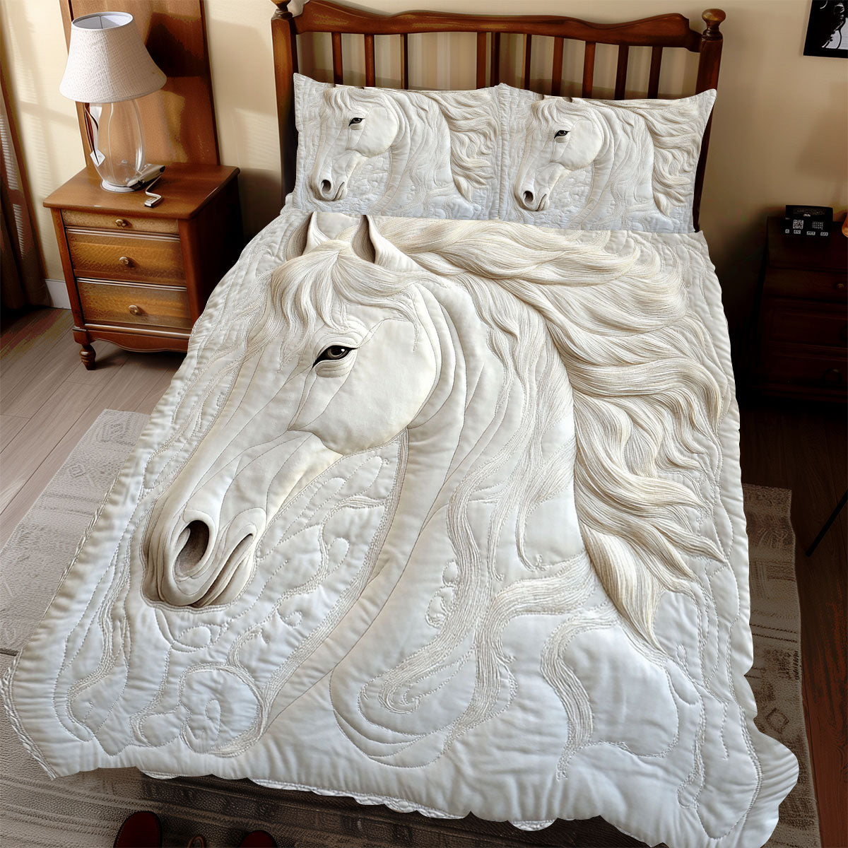 Ethereal Horse Grace WX2512080CL Duvet Cover Set