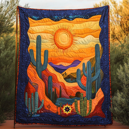 Sunset in Desert WY1610011CL Quilt