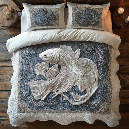 Abstract Fish WY0301002CL Duvet Cover Set