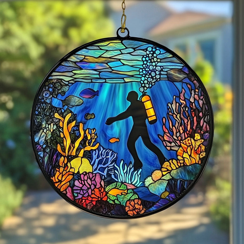 Diver WY2202132CL Suncatcher
