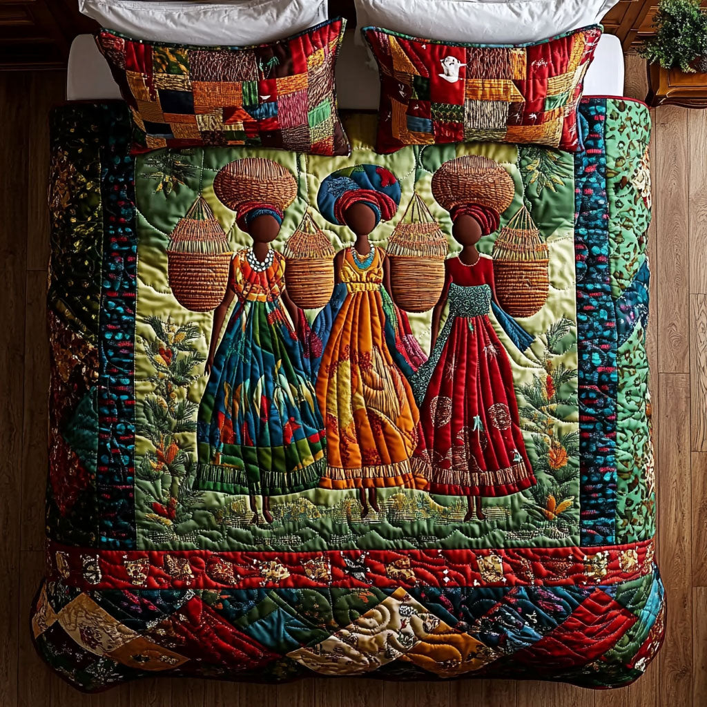 Black Women In Life WY2201005CL Duvet Cover Set