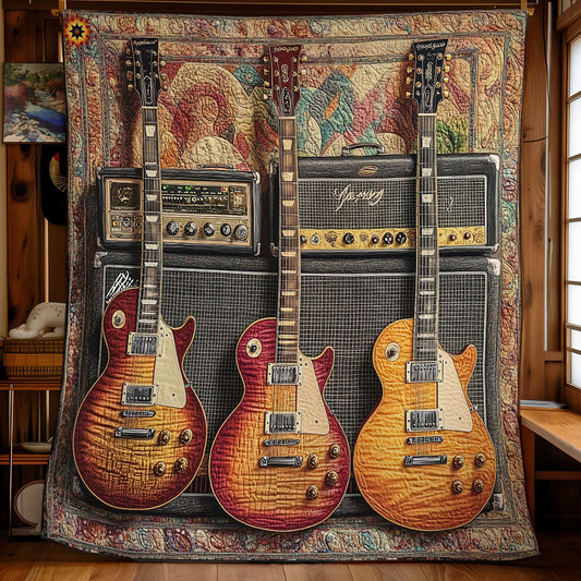 Three Guitar WY2911039CL Quilt