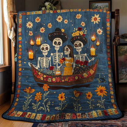 Skeleton Boat WN0611024CL Quilt