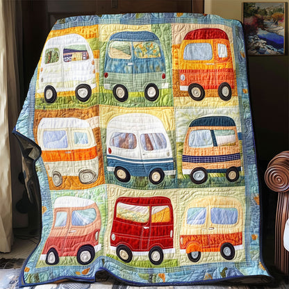 Cozy Camper Caravan YR2001026CL Quilt