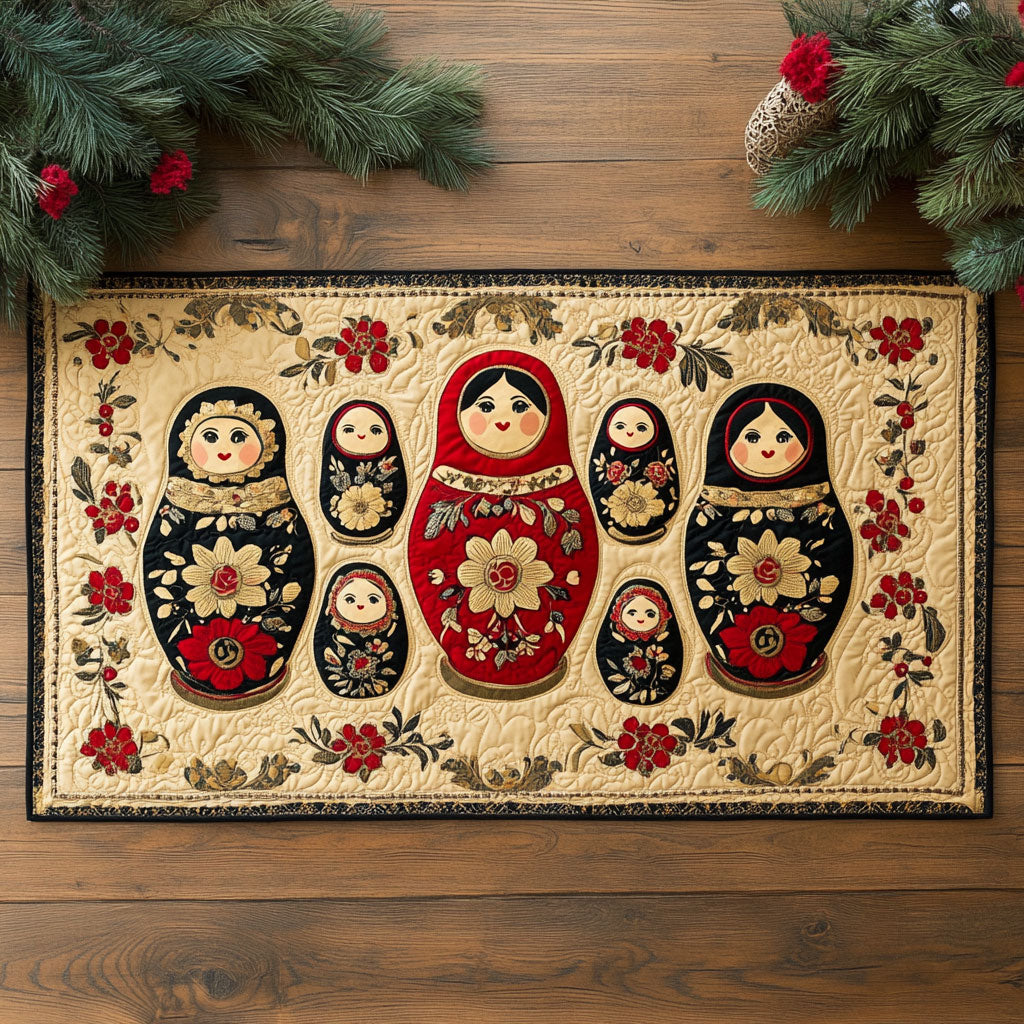 Family Doll CP2104042CL Quilted Table Runner