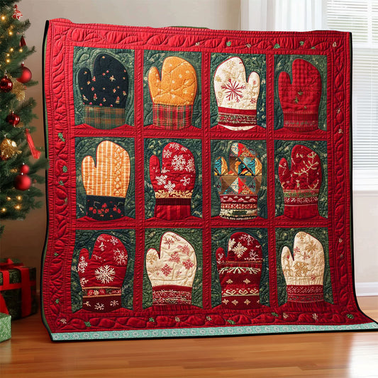 Christmas Mittens Collection WP0711013CL Quilt