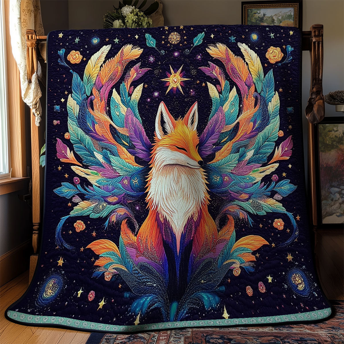 Pretty Fox WX1411034CL Quilt