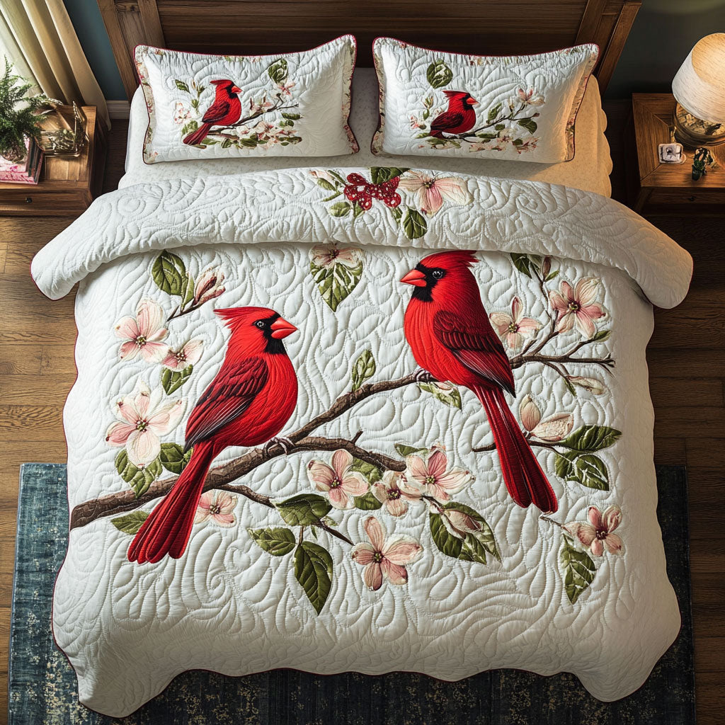 Cardinal Cherry Blossom WT2402003CL Duvet Cover Set