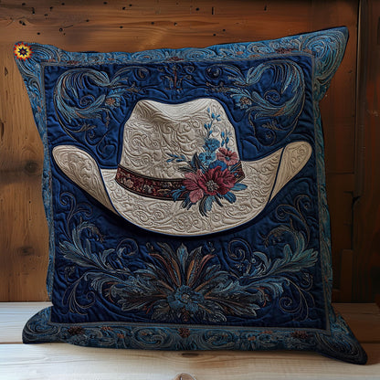 Mystic Cowboy Hat WY2501042CL Quilt Pillow Case