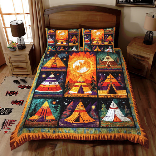 Sunlit Spirit Tepee WJ3012031CL Duvet Cover Set