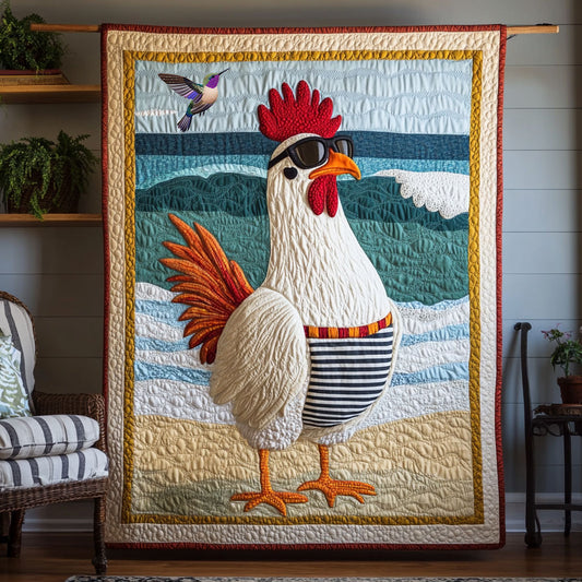 Chicken Beach WX0110004CL Quilt