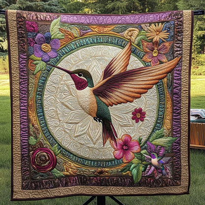 Hummingbird Garden Symphony WN0910002CL Quilt