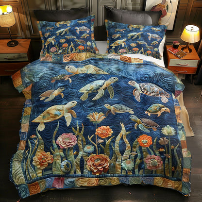 Sea Turtle WJ1209036CL Duvet Cover Set