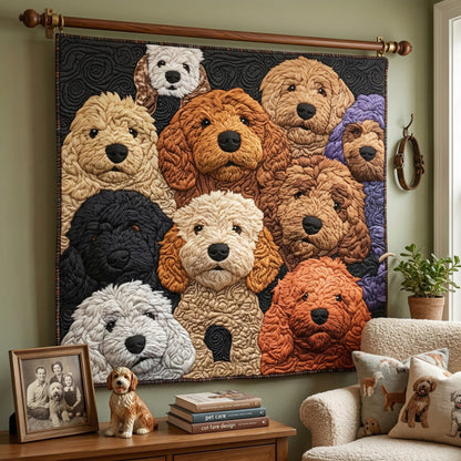 Doodle Dog WJ0512017CL Quilt