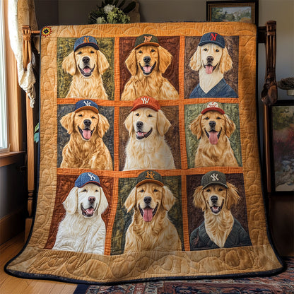 Baseball Golden WY0611021CL Quilt
