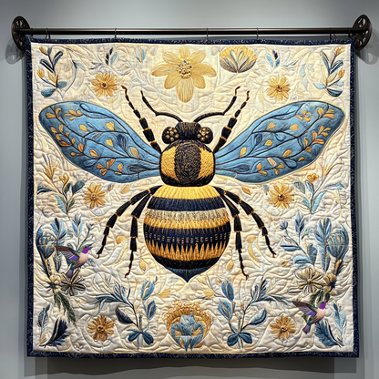 Floral Bee XR0612013CL Quilt