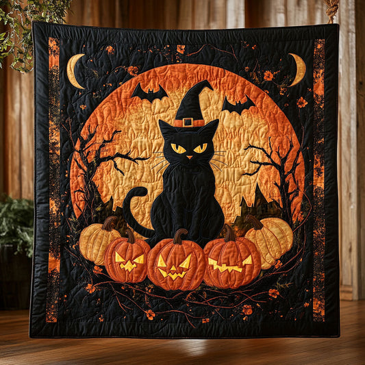 Mystic Night Cat CW1109055CL Quilt