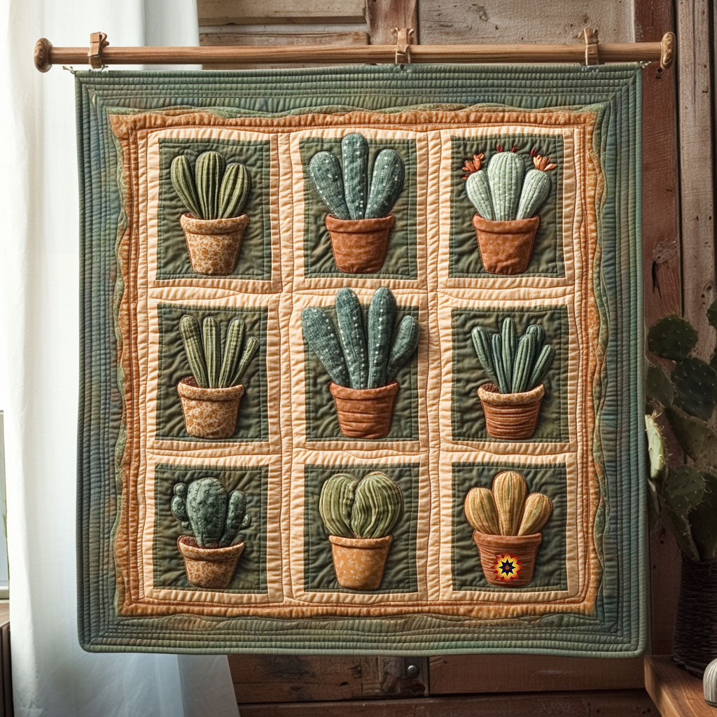 Vintage Cactus WJ2311026CL Quilt