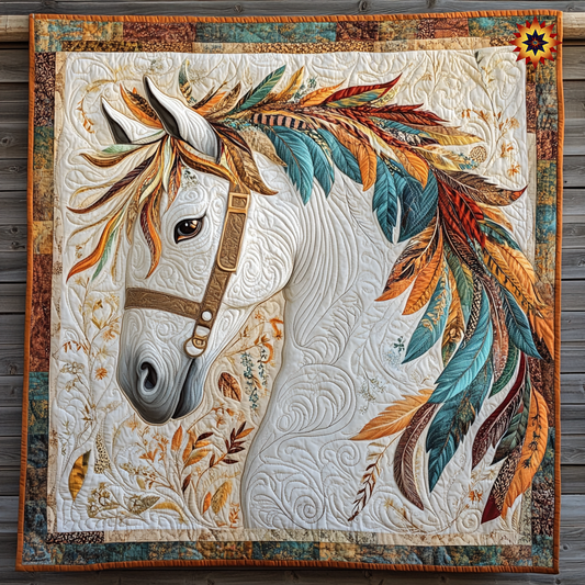 Wild Elegance Horse WG1112018CL Quilt