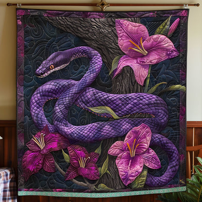 Violet Lily Venom WP0609043CL Quilt