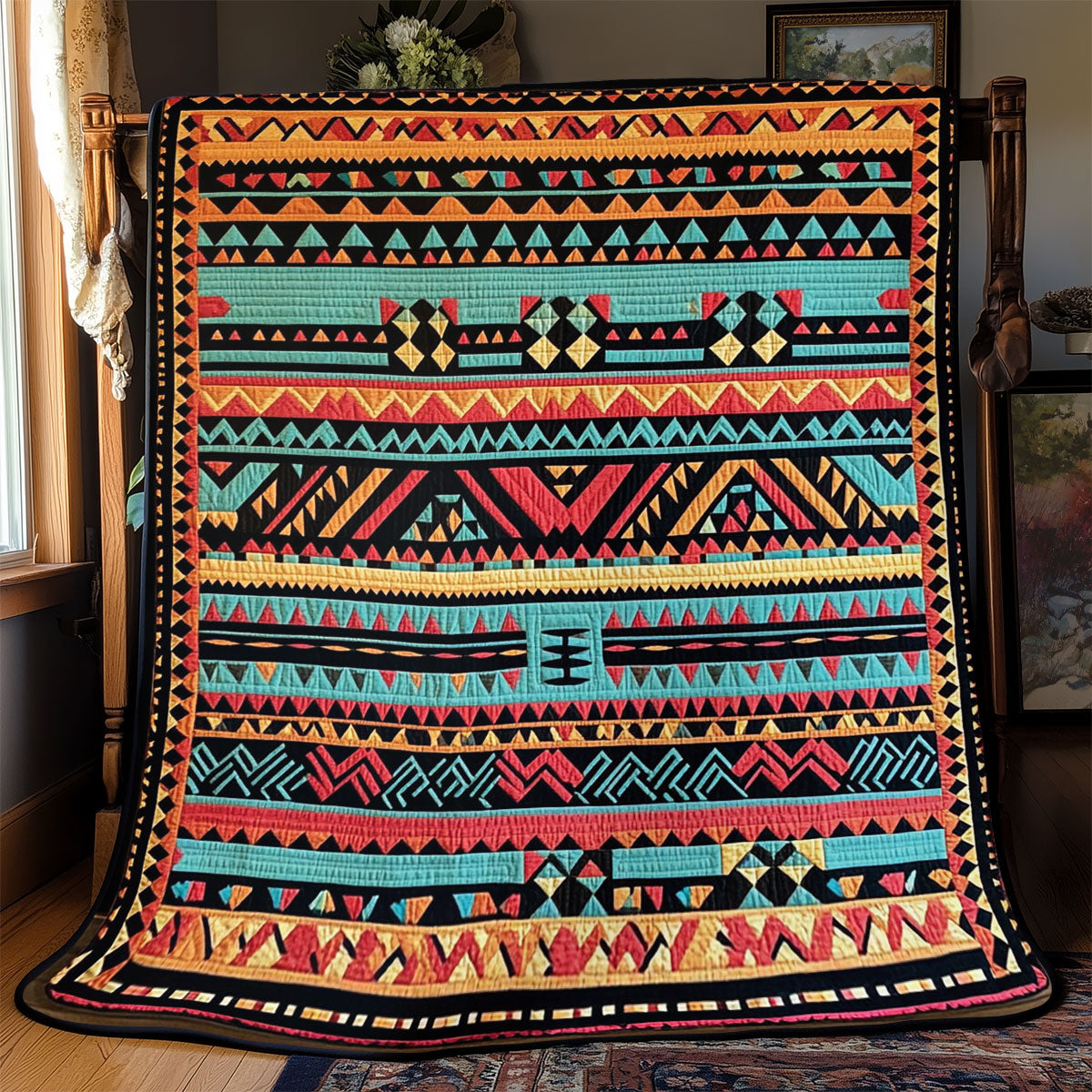 Tribal Pattern CP2105045CL Quilt