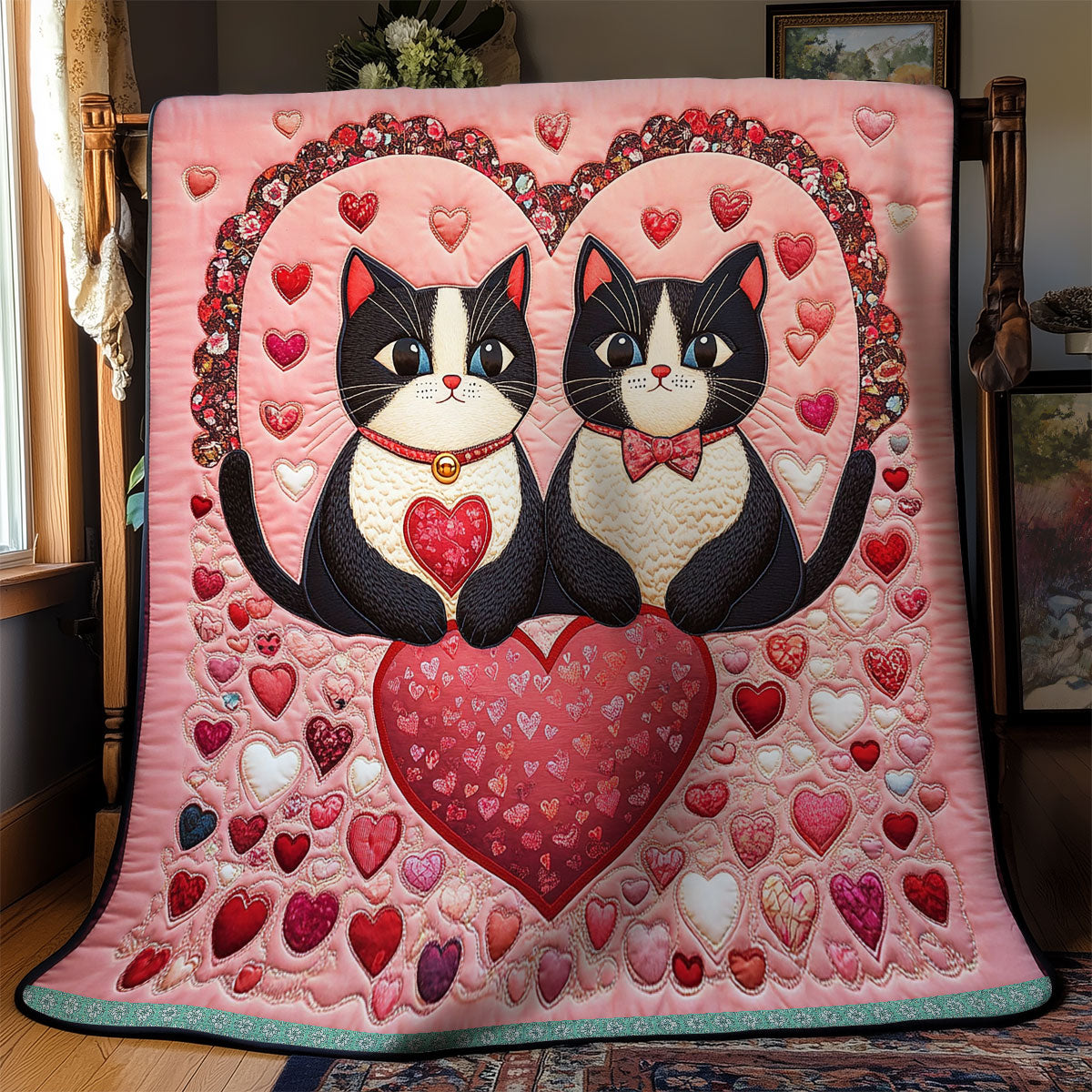 Cat Love WX0512006CL Quilt