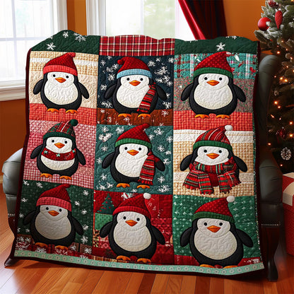 Christmas Penguin WJ3009004CL Quilt