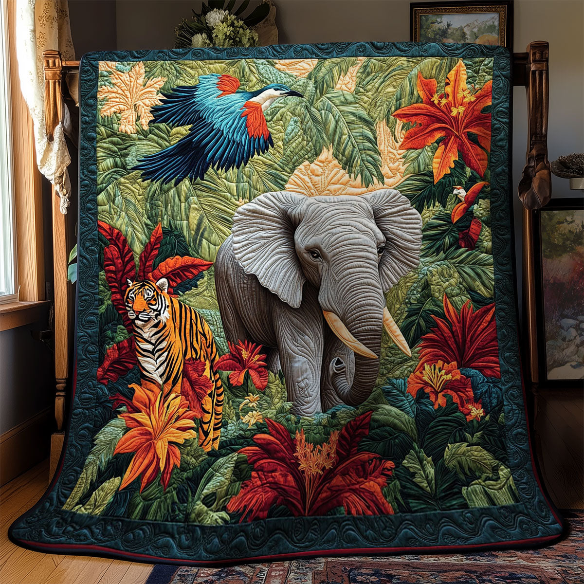 Tropical Forest WY0202059CL Quilt