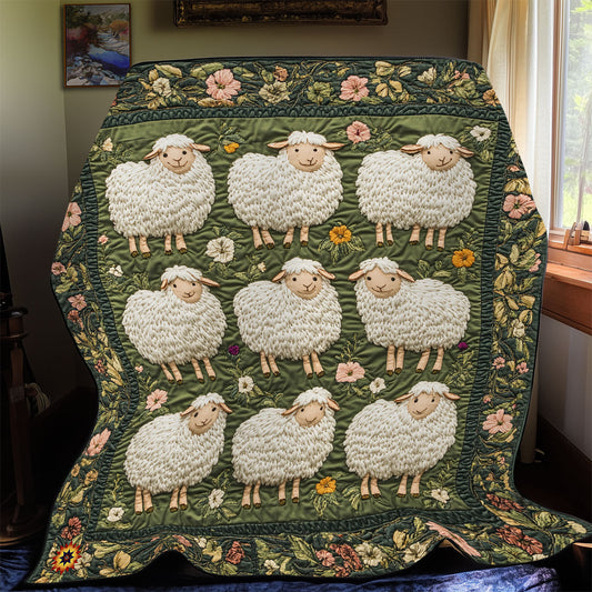 Happy Sheep  WX2612038CL Quilt