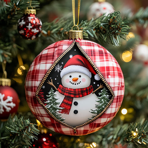Snowman Christmas Joy WN1510077CL Christmas Ornament