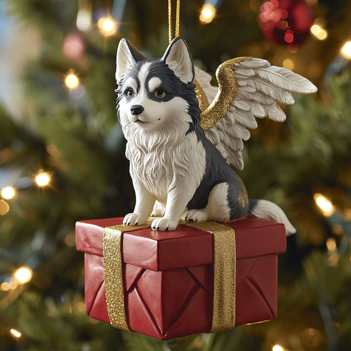 Winged Gift CP2411141CL Christmas Ornament