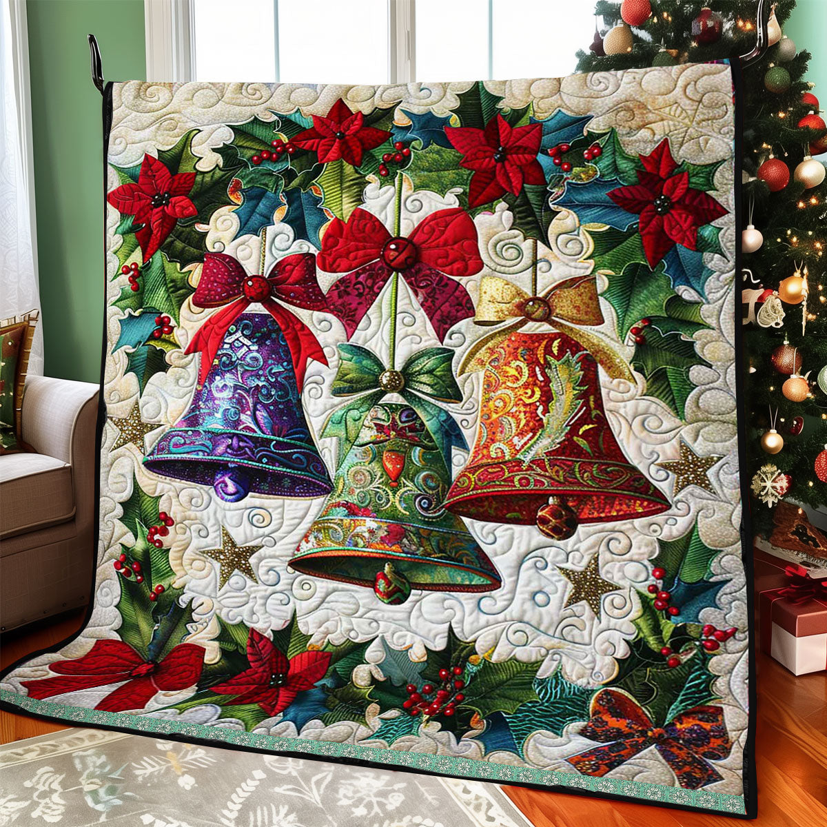 Jingle Bells WJ1309010CL Quilt