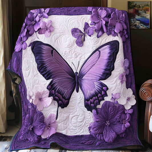 Violet Wings of Grace YR0701022CL Quilt