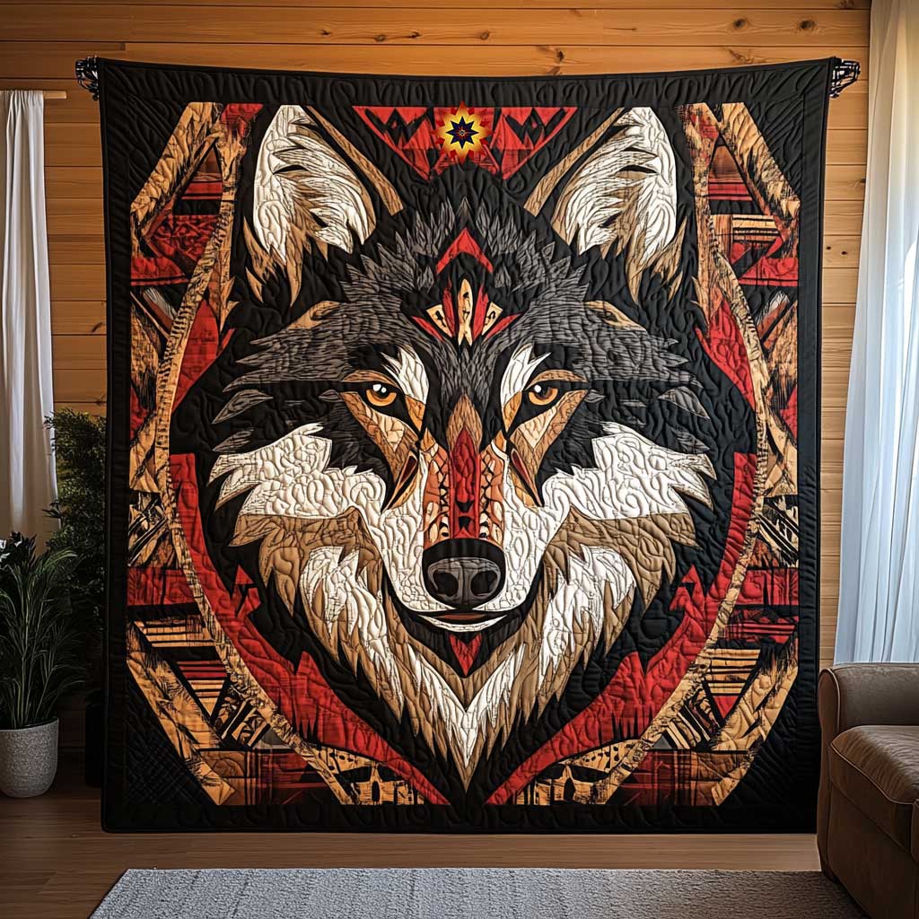 Wolf Native WP0212055CL Quilt