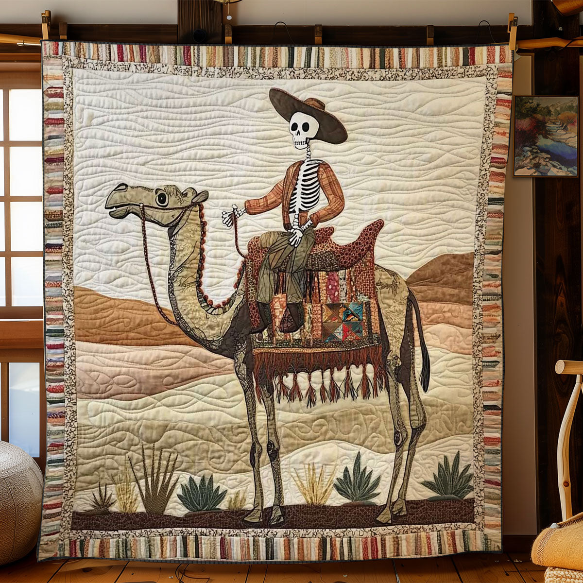 Camel Rider Of The Afterlife WN0411046CL Quilt