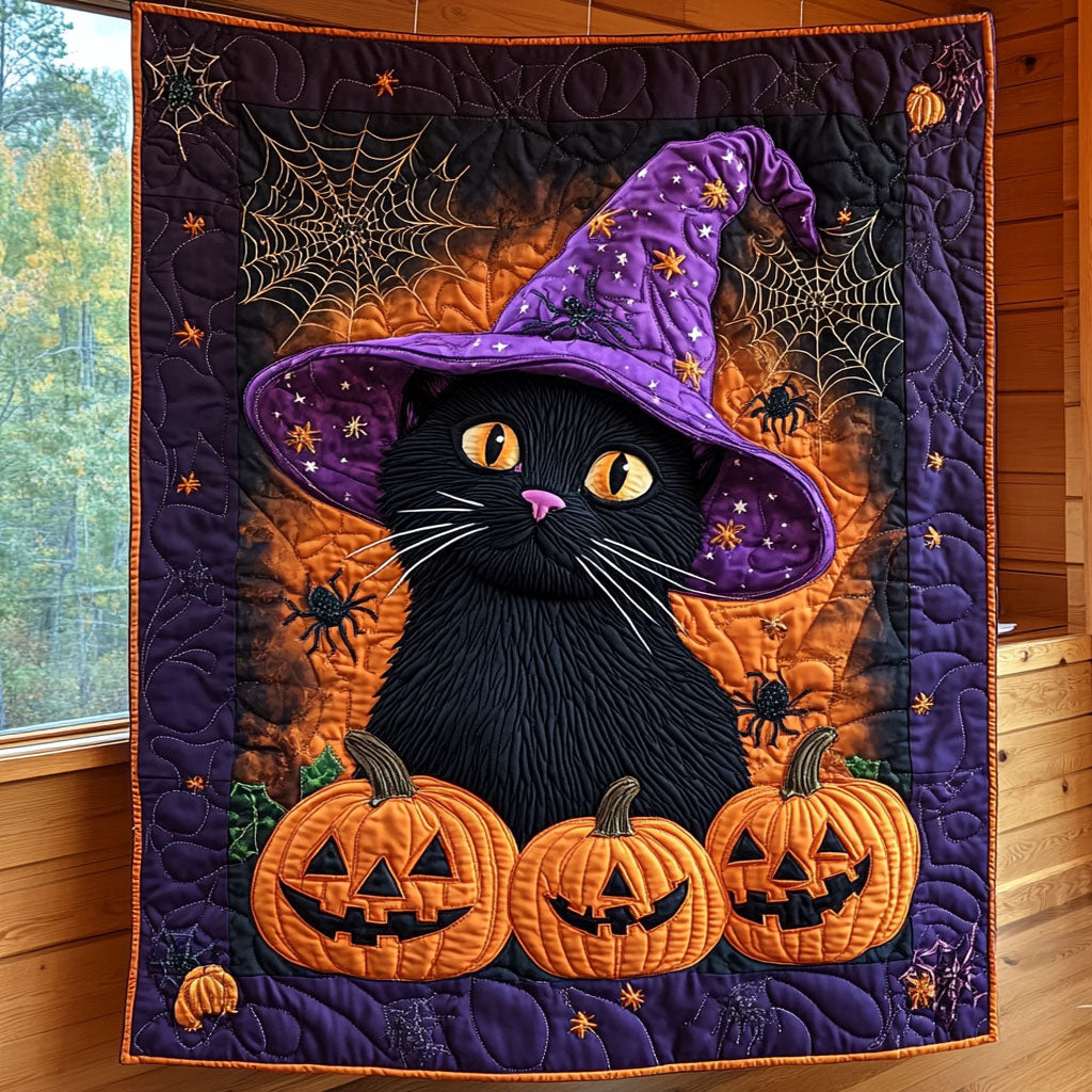 Midnight Whiskers CP2708011CL Quilt