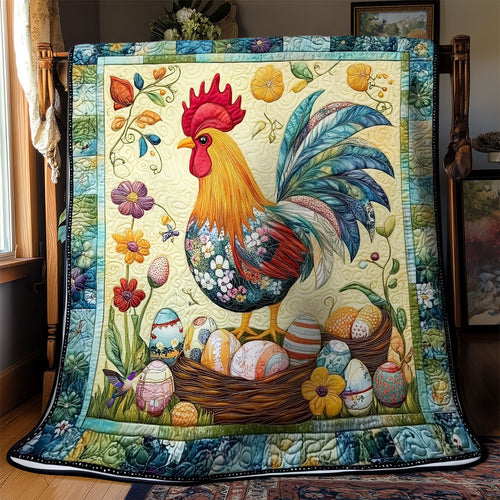 Egg And Hen WY0811014CL Quilt