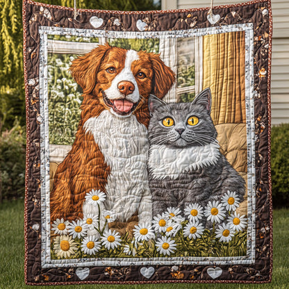 Border Collie Cat WT1701005CL Quilt