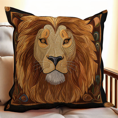 Lion WJ1209043CL Quilt Pillow Case