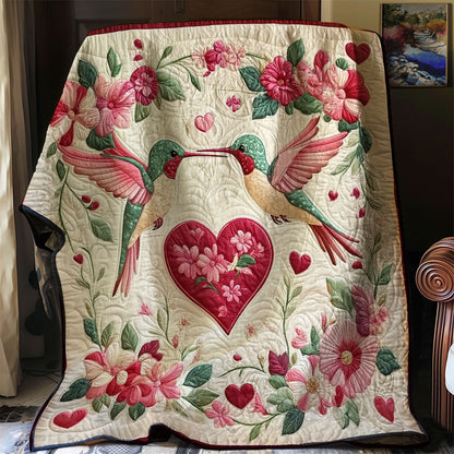 Love Hummingbird WJ0801011CL Quilt