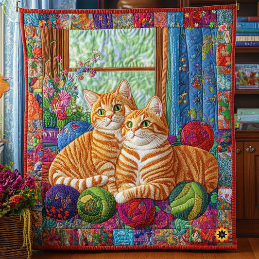 Cat Cute WX0612015CL Quilt