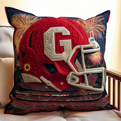 Hockey Helmet WY1012008L Quilt Pillow Case