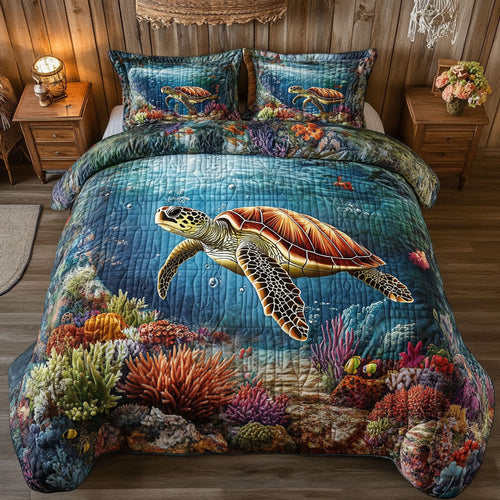 Sea Turtle WT2402007CL Duvet Cover Set