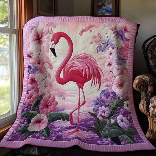 Flamingo WY0612022CL Quilt