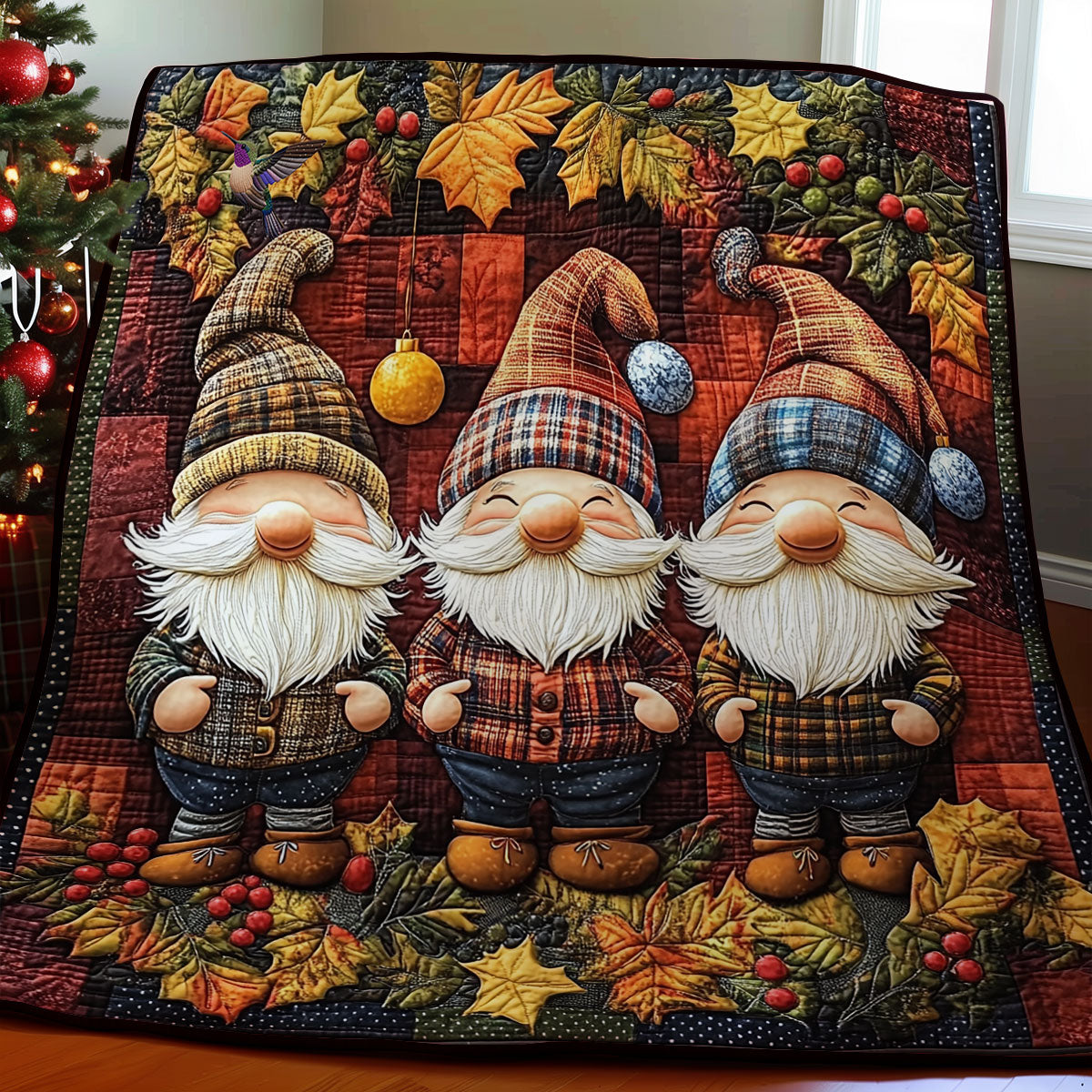 Gnome WY2111040CL Quilt