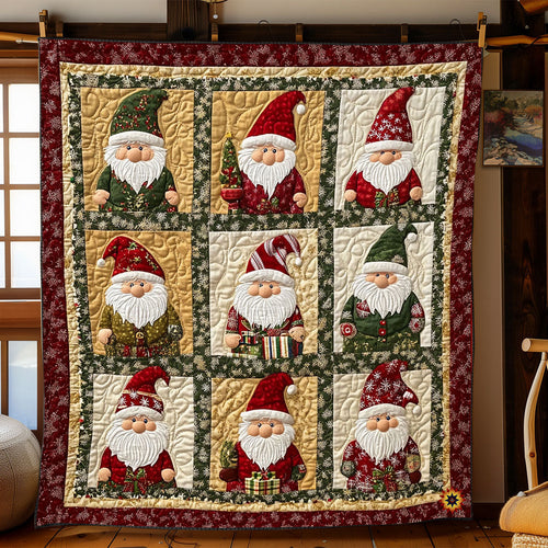 Christmas Gnome WJ1912006CL Quilt