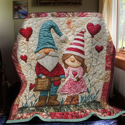 Valentine Gnome Love WX1112044CL Quilt